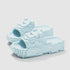 Pixel Block Slippers - EVA Material - Anti-Slip Thick Sole - Couple Slide Sandals