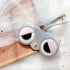 Animal Eyes Glasses Case - Ultra-Fiber Leather - Cute & Stylish - Perfect for Travel