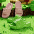 Pixel Block Slippers - EVA Material - Anti-Slip Thick Sole - Couple Slide Sandals