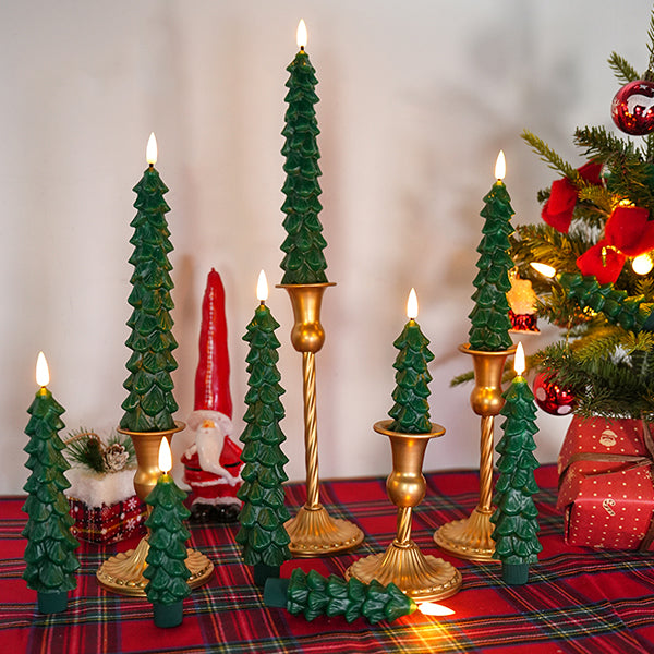 LED Pine Tree Electronic Candle