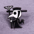 Plague Doctor Enamel Pin – Gothic Aesthetic – Copper Material