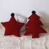 Nordic Red Christmas Pillow - Perfect for Holiday Decor - 2 Styles - Soft Blended Fabric