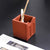 Concrete Pen Holder - Minimalist Desk Organizer - Durable Cement Material - Two Color Options