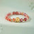 Anderson Cat - Cherry Blossom - Agate Bracelet - Pink Gemstone