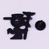 Plague Doctor Enamel Pin – Gothic Aesthetic – Copper Material
