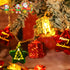 Christmas String Lights - Stars Gift Boxes and Balls - Battery & USB Powered - Indoor Outdoor Holiday Decoration