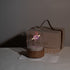 Bluetooth Speaker Lamp - Heart Design - Glass Dome - Beechwood Base - Romantic Atmosphere