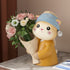 Creative Cat Vase Ornament - Resin Home Decor Piece