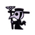 Plague Doctor Enamel Pin – Gothic Aesthetic – Copper Material