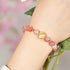 Anderson Cat - Cherry Blossom - Agate Bracelet - Pink Gemstone