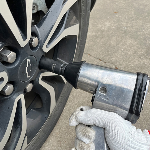 Impact Socket Set - CR-MO Steel - Short Long Combo Options - Heavy Duty for Automotive Repair - Anti-Rust Black Finish - Portable Storage Case