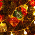 Christmas String Lights - Stars Gift Boxes and Balls - Battery & USB Powered - Indoor Outdoor Holiday Decoration