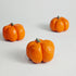 Handcrafted Wooden Pumpkin Ornament - Halloween Decoration - Rustic Wood Figurine - Small Fall Décor - Tabletop Accent Piece