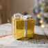 Glowing Glass Christmas Gift Box - LED Light Holiday Decoration - Festive Home Décor - Perfect for Gifting