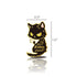 Black Cat Enamel Pin - Cute Cat Badge - Gold Alloy Material - Fashion Accessory - 1 Piece