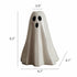 Ceramic Ghost Candle Holder - Nordic Cute Halloween Decor - Glazed Off-White Design - Festive Home Decoration - Cozy Autumn Ambience