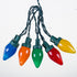 Colorful Pointed String Lights - Hanging Hook Design - 8 Modes with Remote Control - Waterproof Christmas Decoration Lights