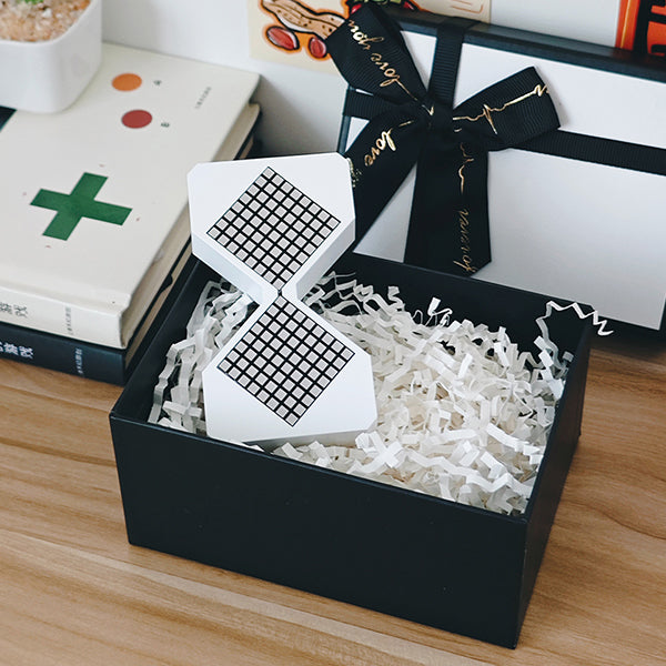 Creative Pixel Hourglass Timer - LED Grid Animation Light with Type-C Charging