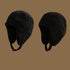 Reversible Faux Lamb Fleece Earflap Hat - Winter Warm Thickened Cap - Dual-Sided Cozy Design - Eight Color Options - Fashion Outdoor Headwear