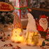 Light-Up Sequin Rudolph Gnome - Plush Faceless Doll Decoration - Boy and Girl Options - Christmas LED Ornament