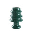 Ceramic Christmas Tree Vase - Festive Table Centerpiece - Red Green Light Green - Large and Small Holiday Decoration