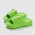 Pixel Block Slippers - EVA Material - Anti-Slip Thick Sole - Couple Slide Sandals