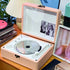 Retro CD Player - Blue - Pink - Enjoy The Music - Vintage-inspired