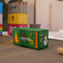 Retro Industrial Container Storage Box - Iron Desk Organizer - Vintage Mini Cargo Design