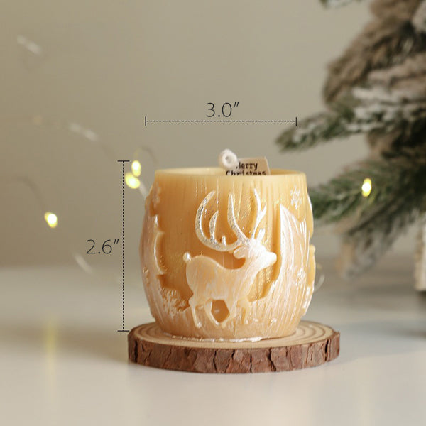 Christmas Scented Candle - Sparkling Bling - Glimmering Pearlescent Design