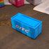 Retro Industrial Container Storage Box - Iron Desk Organizer - Vintage Mini Cargo Design