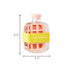 Ice Mold Water Bottle - Food-Grade Plastic - Easy Release - Pink - Green - White