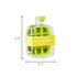 Ice Mold Water Bottle - Food-Grade Plastic - Easy Release - Pink - Green - White