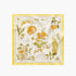 French Garden Silk Scarf - 100% Mulberry Silk - 15 Floral Designs - Elegant Gift for Mom
