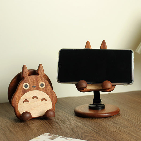 Cute Wooden Phone Stand