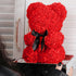 Rose Teddy Bear Figurine