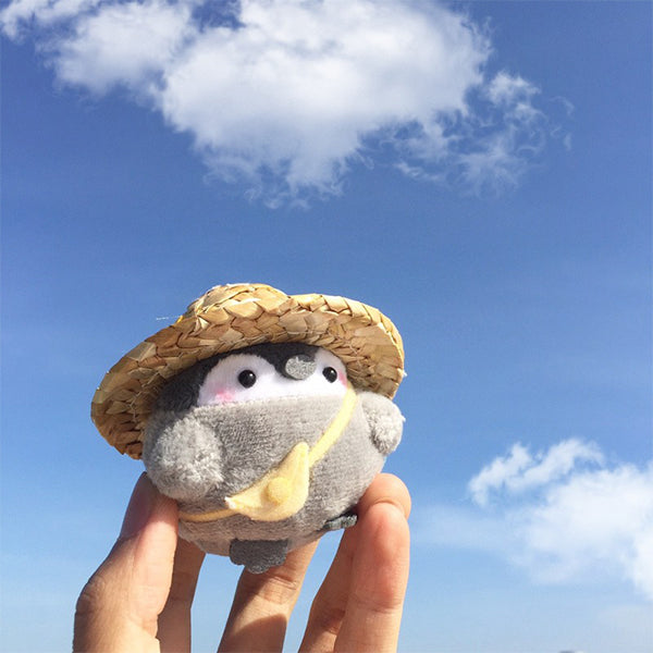Plush Penguin Keychain