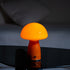 Orange Mushroom-Shaped Table Lamp