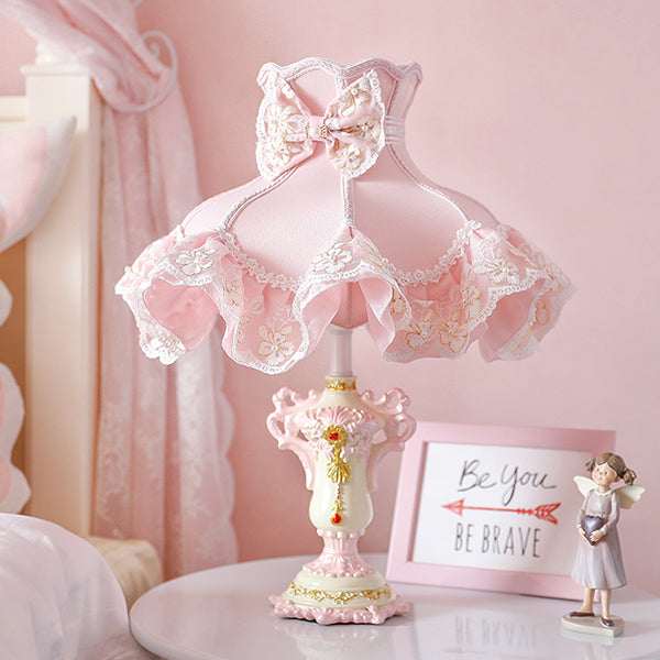 European Princess Pink Table Lamp