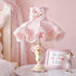 European Princess Pink Table Lamp