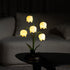 Elegant Lily of the Valley Table Lamp