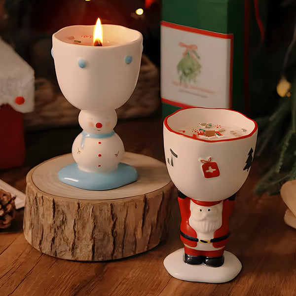 Christmas Scented Candle Cup