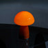 Orange Mushroom-Shaped Table Lamp - Modern Design - Glass - Mood Lighting