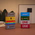 Retro Industrial Container Storage Box - Iron Desk Organizer - Vintage Mini Cargo Design