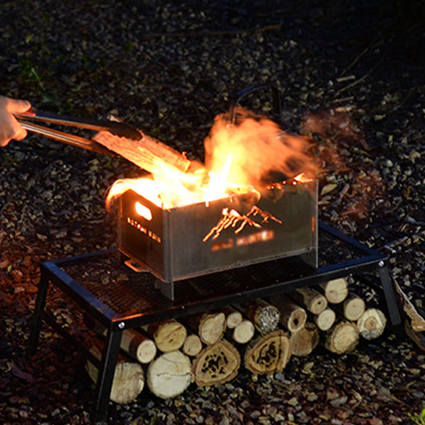 Foldable BBQ Grill - Self-Assembly Required - Outdoor Camping