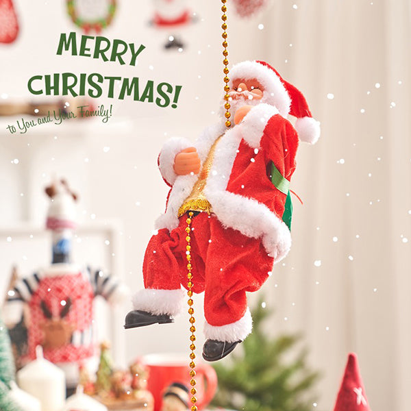 Christmas Santa Claus Toy - Christmas Joy - Holiday Fun Decor - Festive Celebrations