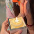Surprise Ring Box Candle - Rotating Reveal - Birthday Bear Design - Proposal Gift - White - Pink - Red
