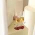 Cupid Ring Champagne Glasses - Heart-Shaped Base - Glass - Elegant Valentine's Gift - Romantic Dinnerware