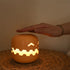 Spooky Pumpkin Night Light - Halloween - ABS Plastic - Press-to-Light - With Timer