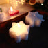 Snowflake Candle - Soothing Glow - Winter Decor - Ideal Gift Choice