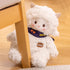 Cute Lamb Plush Toy - Ultra-Soft Faux Rabbit Fur - Stuffed with PP Cotton - 2 Size Options - Cozy & Huggable